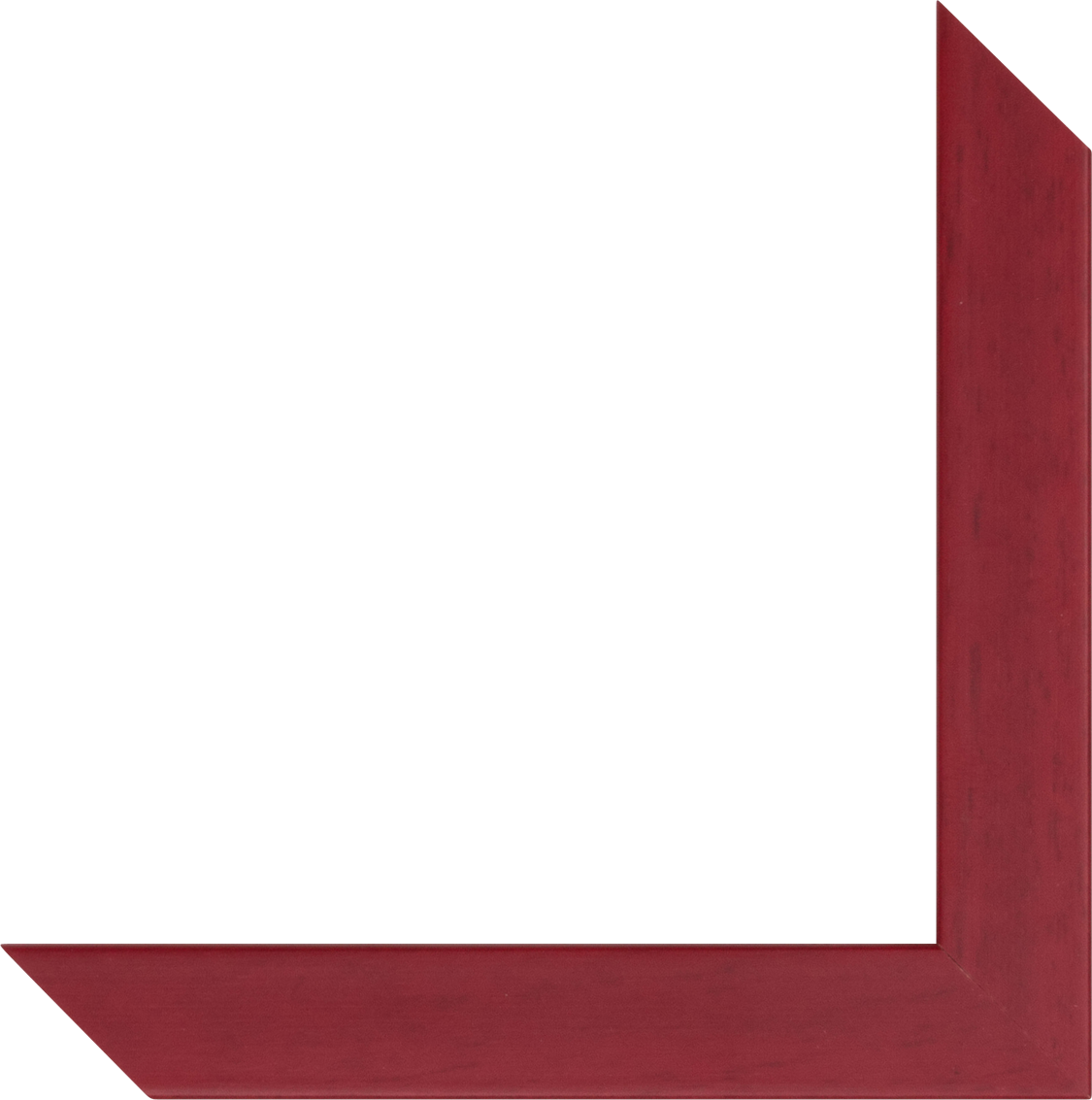 Cadre sur mesure de couleur vive — moulure laquée pour décoration contemporaine